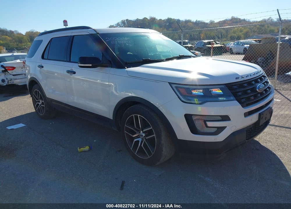 2016 FORD EXPLORER SPORT VIN: 1FM5K8GT3GGC66110