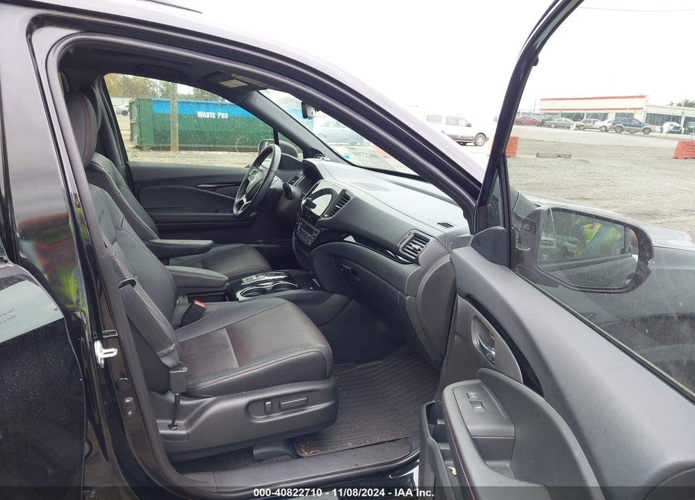 2022 HONDA PILOT AWD BLACK EDITION VIN: 5FNYF6H7XNB088182
