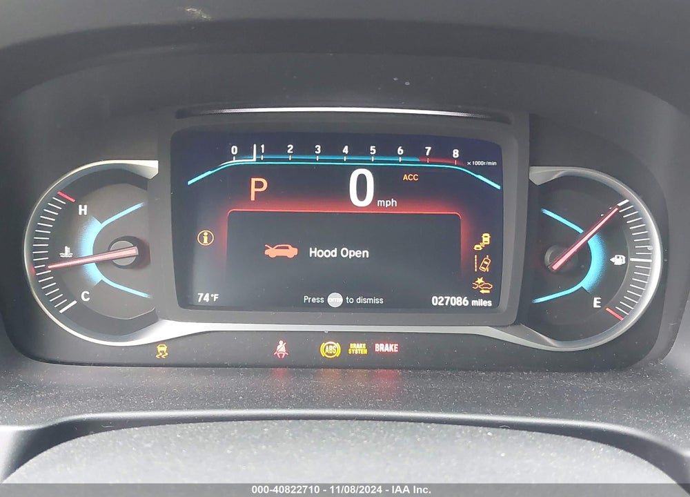 2022 HONDA PILOT AWD BLACK EDITION VIN: 5FNYF6H7XNB088182