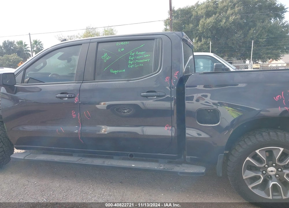 2022 CHEVROLET SILVERADO 1500 VIN: 2GCUDEED9N1509952