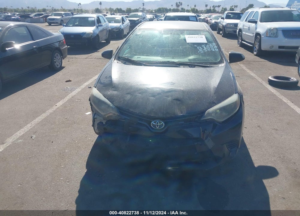 2016 TOYOTA COROLLA LE VIN: 5YFBURHE0GP417507