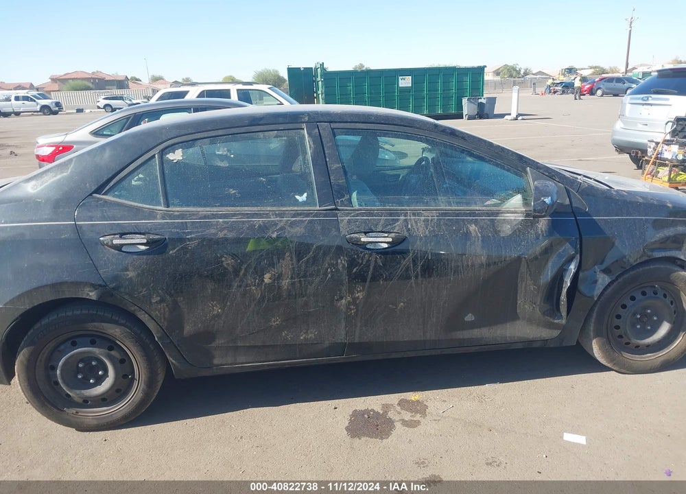 2016 TOYOTA COROLLA LE VIN: 5YFBURHE0GP417507