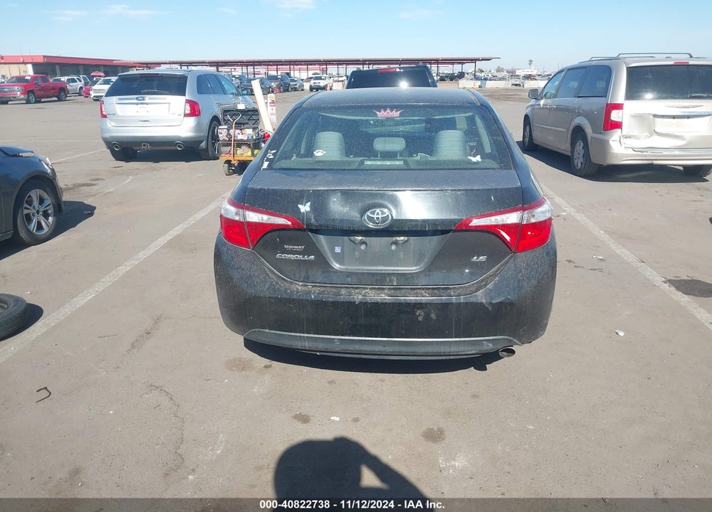 2016 TOYOTA COROLLA LE VIN: 5YFBURHE0GP417507