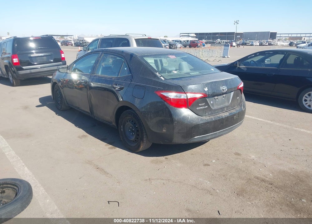 2016 TOYOTA COROLLA LE VIN: 5YFBURHE0GP417507