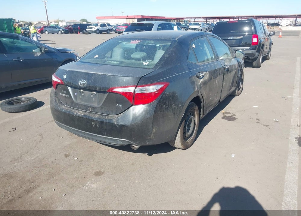 2016 TOYOTA COROLLA LE VIN: 5YFBURHE0GP417507