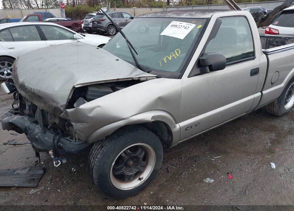 1999 CHEVROLET S-10 VIN: 1GCCS1445XK116562