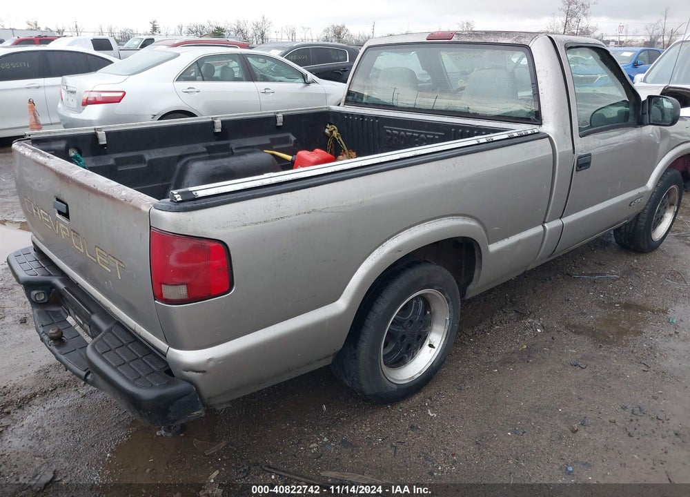 1999 CHEVROLET S-10 VIN: 1GCCS1445XK116562