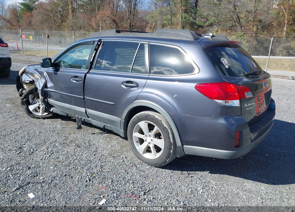 2014 SUBARU OUTBACK 2.5I PREMIUM VIN: 4S4BRBEC4E3291195