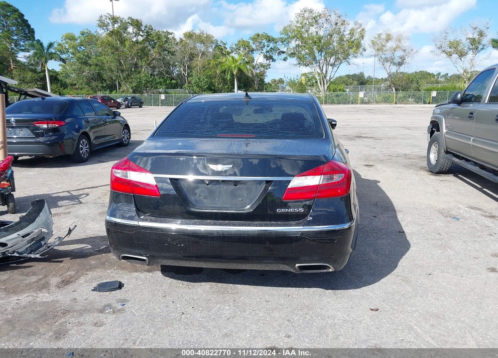2013 HYUNDAI GENESIS 3.8 VIN: KMHGC4DD0DU252898