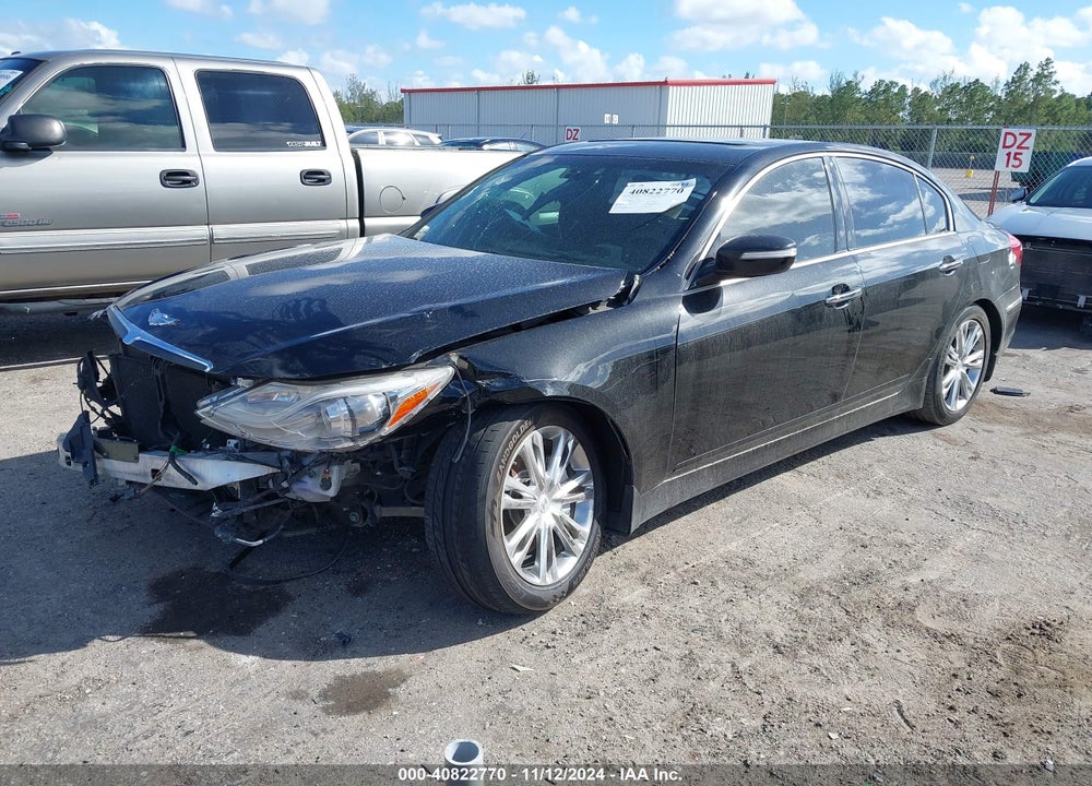 2013 HYUNDAI GENESIS 3.8 VIN: KMHGC4DD0DU252898