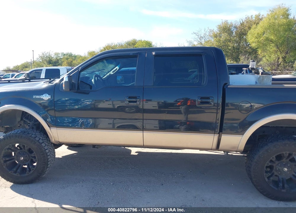 2011 FORD F-150 KING RANCH VIN: 1FTFW1EF5BKD47780