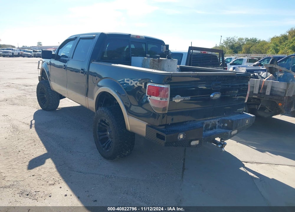 2011 FORD F-150 KING RANCH VIN: 1FTFW1EF5BKD47780