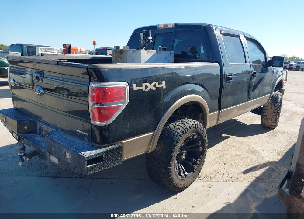 2011 FORD F-150 KING RANCH VIN: 1FTFW1EF5BKD47780