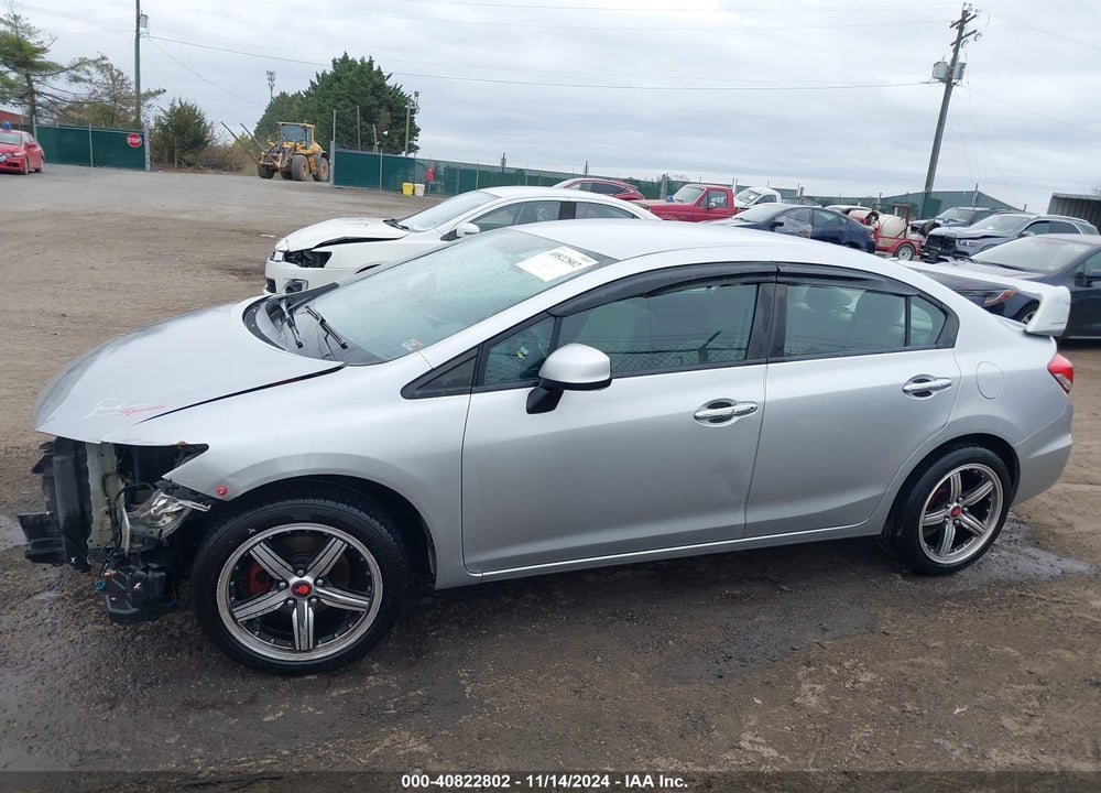 2013 HONDA CIVIC LX VIN: 2HGFB2F51DH572751