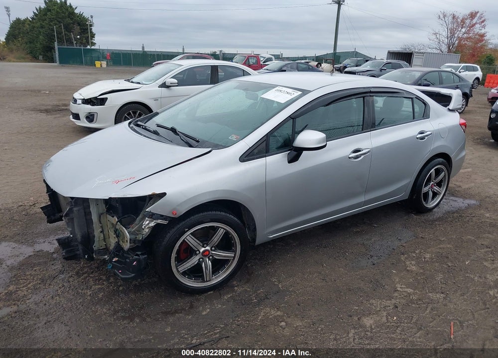 2013 HONDA CIVIC LX VIN: 2HGFB2F51DH572751