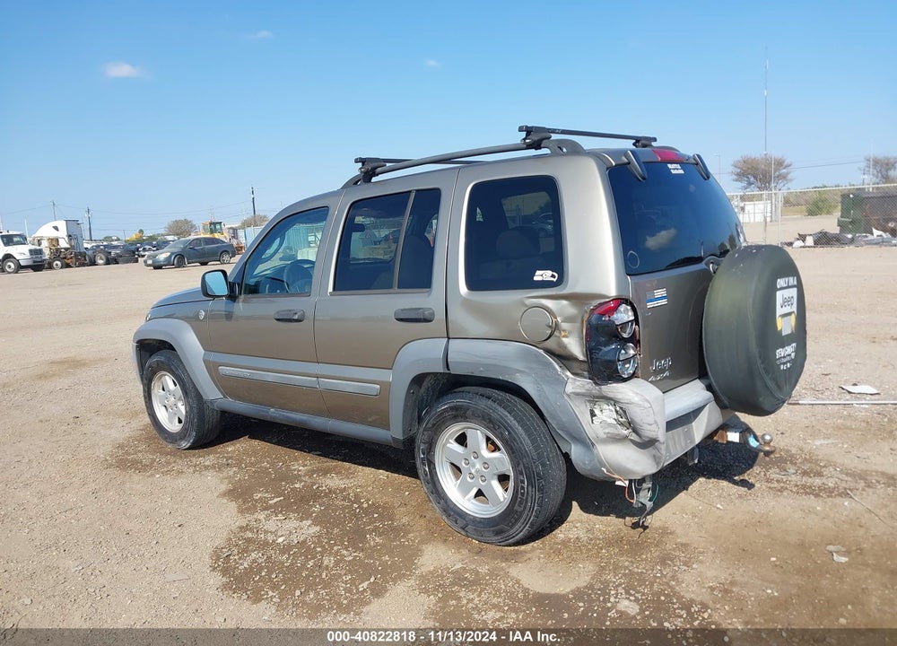 2006 JEEP LIBERTY SPORT VIN: 1J4GL48KX6W152113