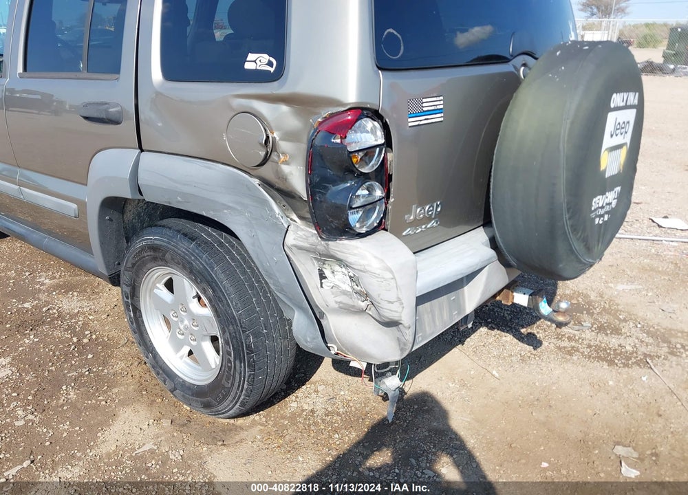 2006 JEEP LIBERTY SPORT VIN: 1J4GL48KX6W152113