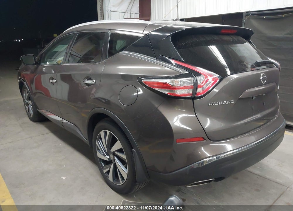 2015 NISSAN MURANO PLATINUM VIN: 5N1AZ2MH0FN206075
