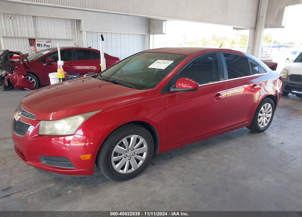 2011 CHEVROLET CRUZE 1LT VIN: 1G1PF5S97B7137414