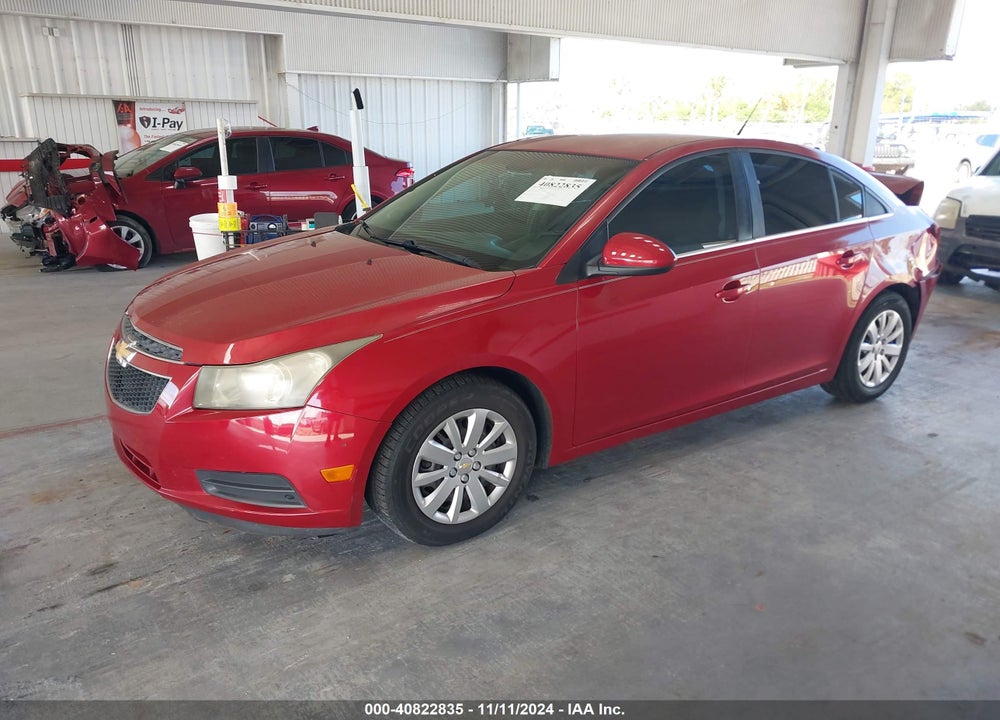 2011 CHEVROLET CRUZE 1LT VIN: 1G1PF5S97B7137414