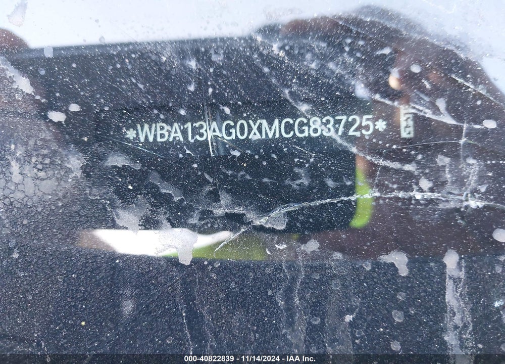 2021 BMW 530E VIN: WBA13AG0XMCG83725