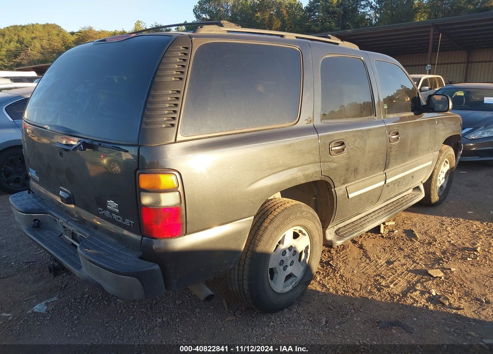 2005 CHEVROLET TAHOE LT VIN: 1GNEK13TX5R156679