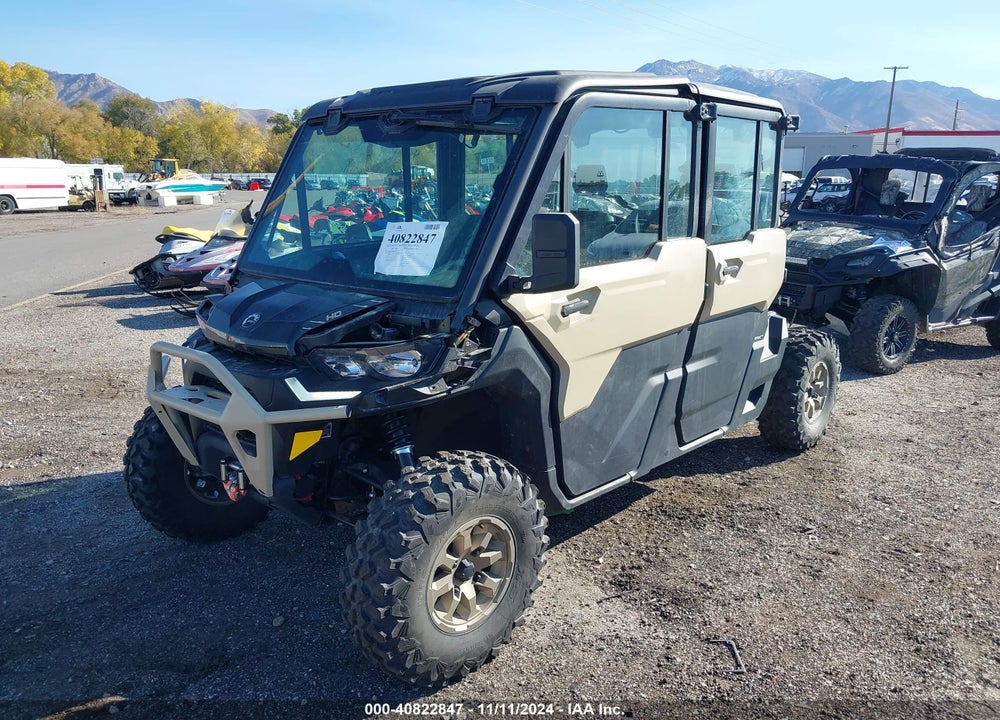 2024 CAN-AM DEFENDER MAX VIN: 3JBUUAX42RK007268
