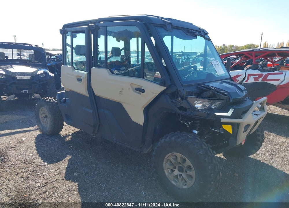 2024 CAN-AM DEFENDER MAX VIN: 3JBUUAX42RK007268