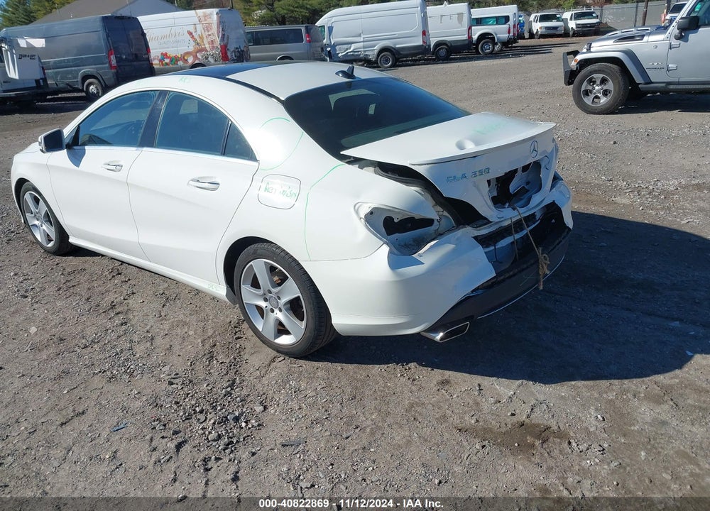 2016 MERCEDES-BENZ CLA 250 4MATIC VIN: WDDSJ4GB7GN389730