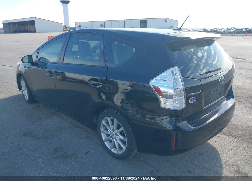 2012 TOYOTA PRIUS V FIVE VIN: JTDZN3EU2C3039889