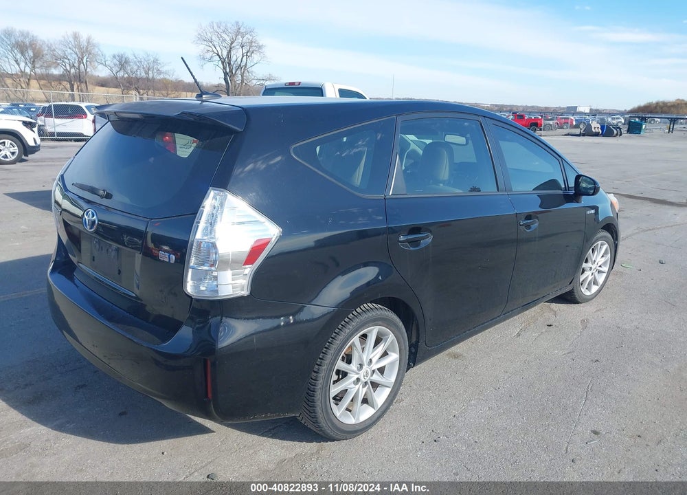 2012 TOYOTA PRIUS V FIVE VIN: JTDZN3EU2C3039889