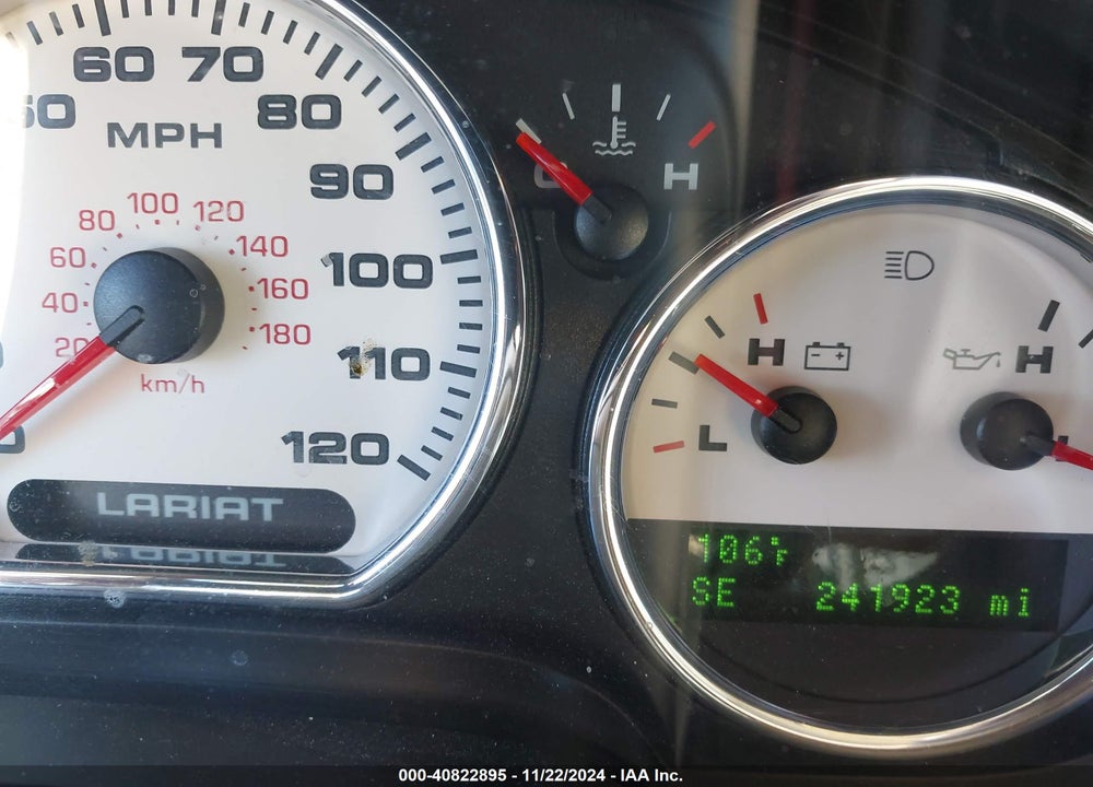 2006 FORD F-150 LARIAT/XLT VIN: 1FTPW12566KB83560