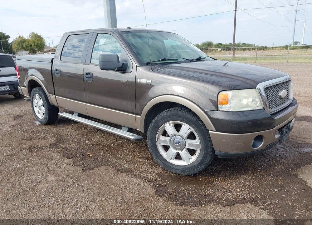 2006 FORD F-150 LARIAT/XLT VIN: 1FTPW12566KB83560