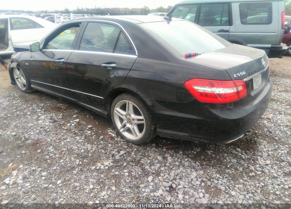 2012 MERCEDES-BENZ E 550 4MATIC VIN: WDDHF9BB8CA629353