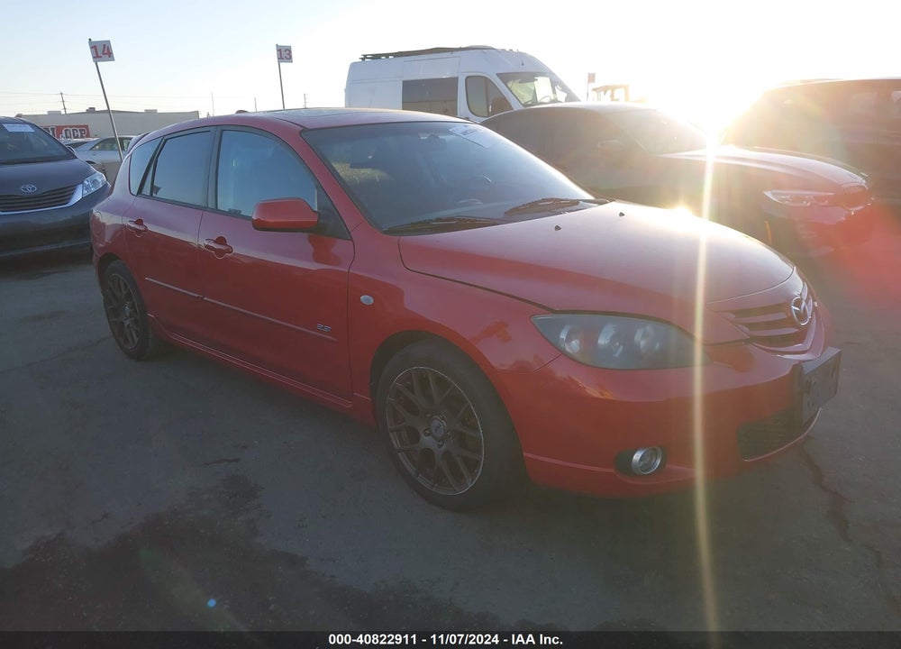 2006 MAZDA 3 S TOURING VIN: JM1BK343X61526809