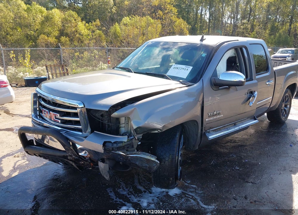 2013 GMC SIERRA 1500 SLE VIN: 3GTP1VE06DG317414