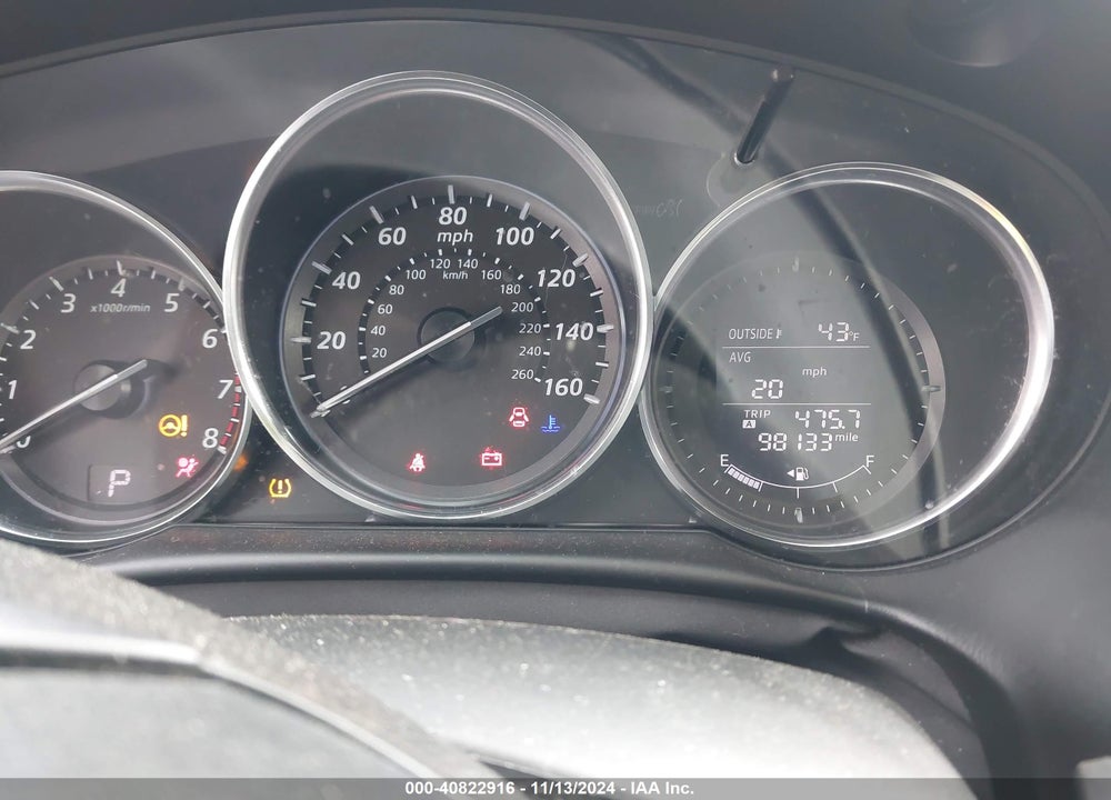 2013 MAZDA CX-5 TOURING VIN: JM3KE2CE6D0121531