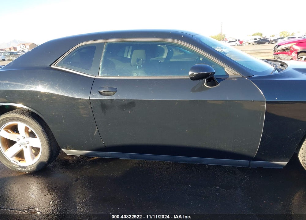 2012 DODGE CHALLENGER SXT VIN: 2C3CDYAG6CH258183