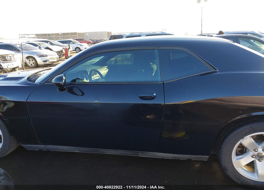 2012 DODGE CHALLENGER SXT VIN: 2C3CDYAG6CH258183