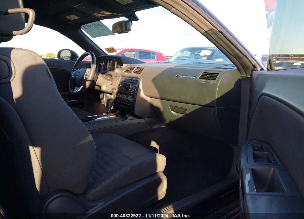 2012 DODGE CHALLENGER SXT VIN: 2C3CDYAG6CH258183