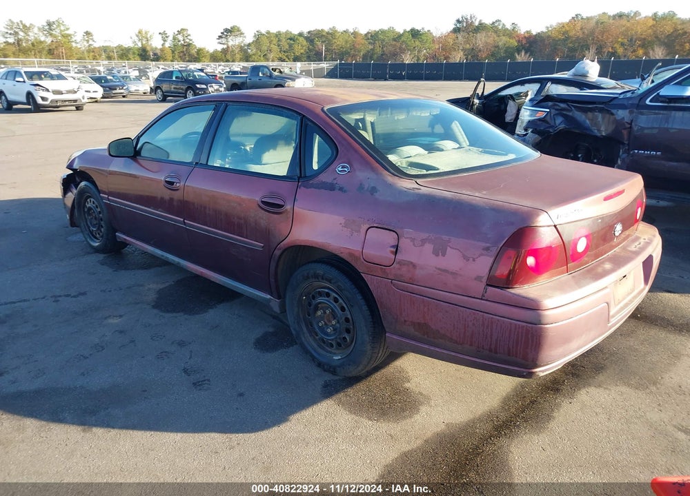 2004 CHEVROLET IMPALA VIN: 2G1WF52E549174178