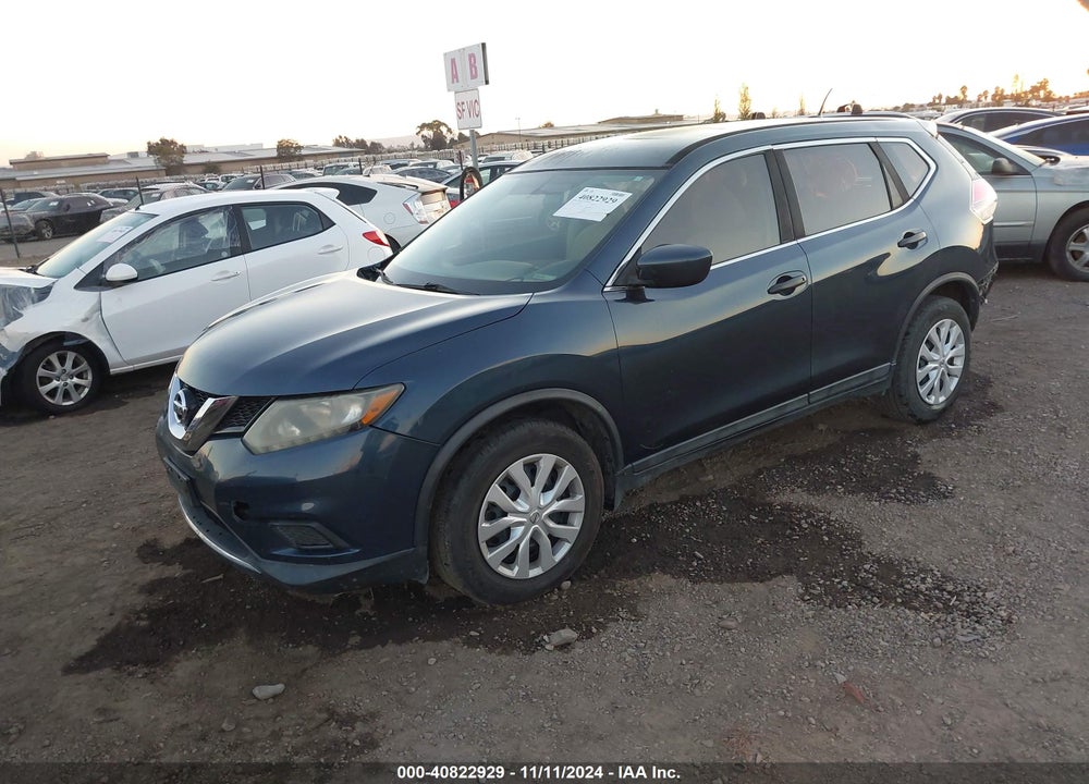 2016 NISSAN ROGUE S VIN: 5N1AT2MTXGC859175