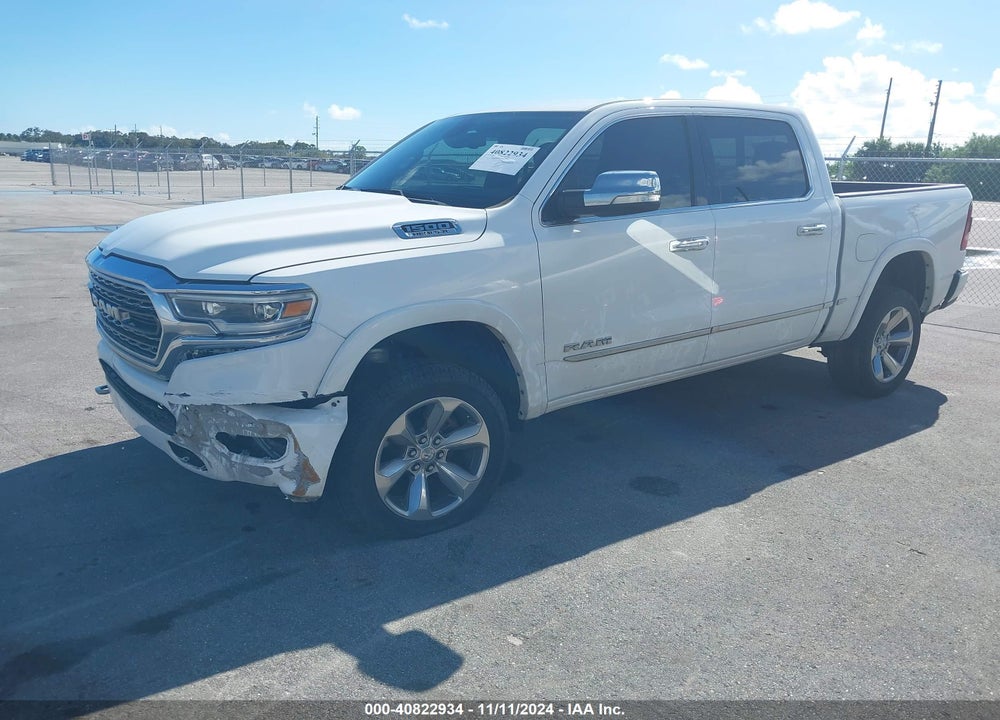 2020 RAM 1500 LIMITED 4X4 5'7 BOX VIN: 1C6SRFHT3LN414341