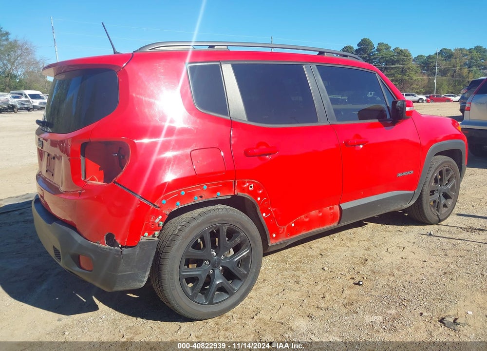 2018 JEEP RENEGADE ALTITUDE FWD VIN: ZACCJABB0JPG90195