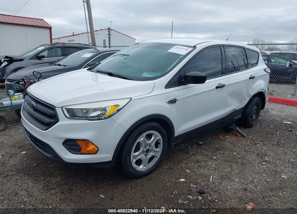 2017 FORD ESCAPE S VIN: 1FMCU0F79HUA37456