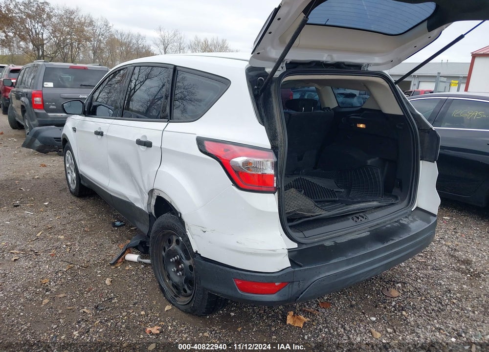 2017 FORD ESCAPE S VIN: 1FMCU0F79HUA37456