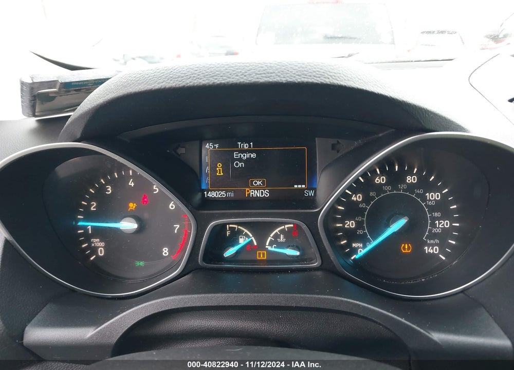 2017 FORD ESCAPE S VIN: 1FMCU0F79HUA37456