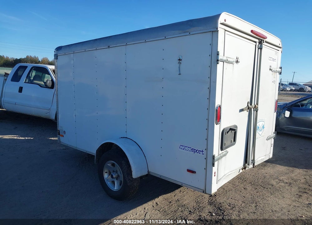 2006 PACE AMERICAN CARGO TRAILER VIN: 40LFB10136P125569