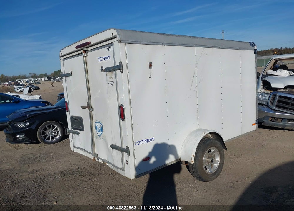2006 PACE AMERICAN CARGO TRAILER VIN: 40LFB10136P125569