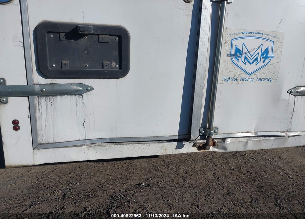 2006 PACE AMERICAN CARGO TRAILER VIN: 40LFB10136P125569